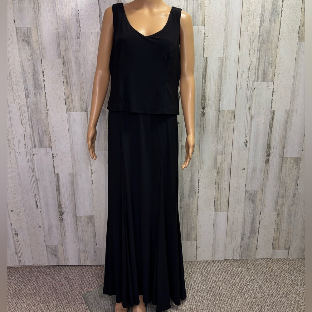 Alex‎ Evenings Black Maxi Dress